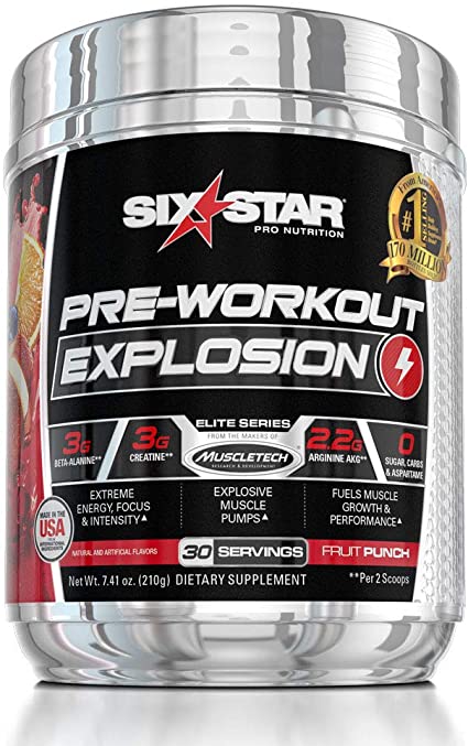   EXPLOSION SIXSTAR PRE-WORKOUT 2021